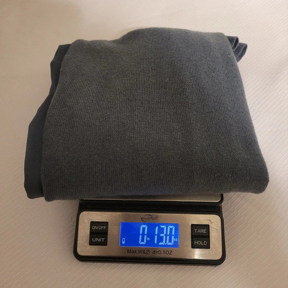 Sundance Jillian Gray Wool / Linen/ Silk Sweater Dress sz M - Picture 7 of 7